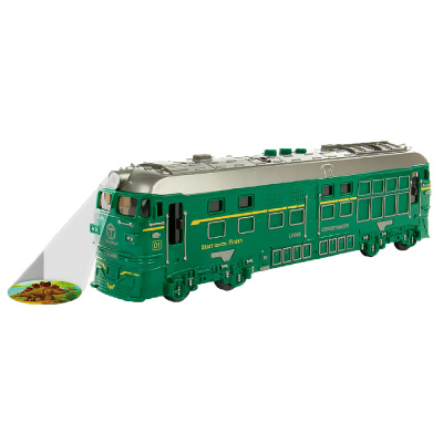 Поезд фрикционный со светом звуком и проектором Veld Co 133057 1